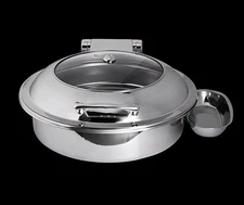 Steelite International Chafing Dish 8 Qt./2 gal, 7351MW102.  16.5" X 19.5" X 7"
