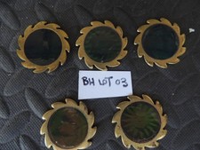 POGS SLAMMER LOT BH03 5 BRASS SAW CUT VINTAGE 90'S SKULL SUN MORE SEE PICS