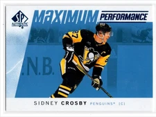 2024-25 Upper Deck SP Autenthic Maximum Performance Sidney Crosby Pittsburgh