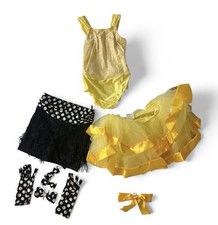 Revolution Dance Wear Pageant Happy Days Jazz All In One Costume Size MC New