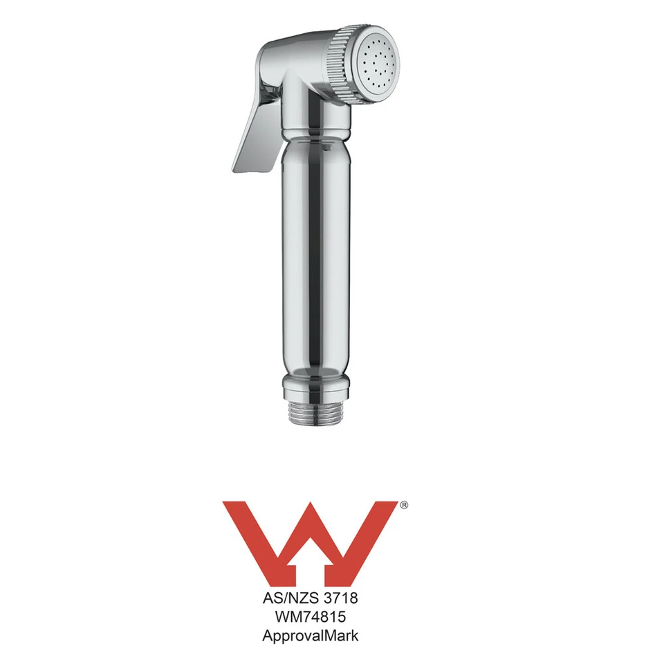 Evekare Brass Bathroom Shower Hose Bidet Water Spraying Hand Piece Nozzle Chrome - image 3 of 3