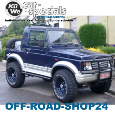KOTFLÜGEL - VERBREITERUNGEN BUSHRANGER 35mm SUZUKI JIMNY Typ: GJ+HJ