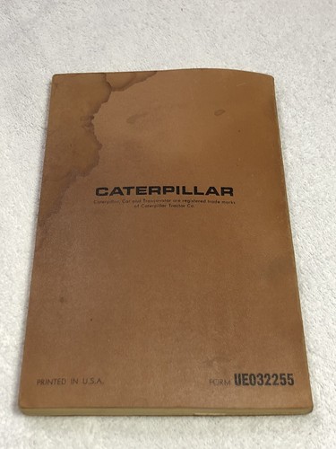 Libretto ricambi trattore CAT Caterpillar D6 - Foto 2 di 6