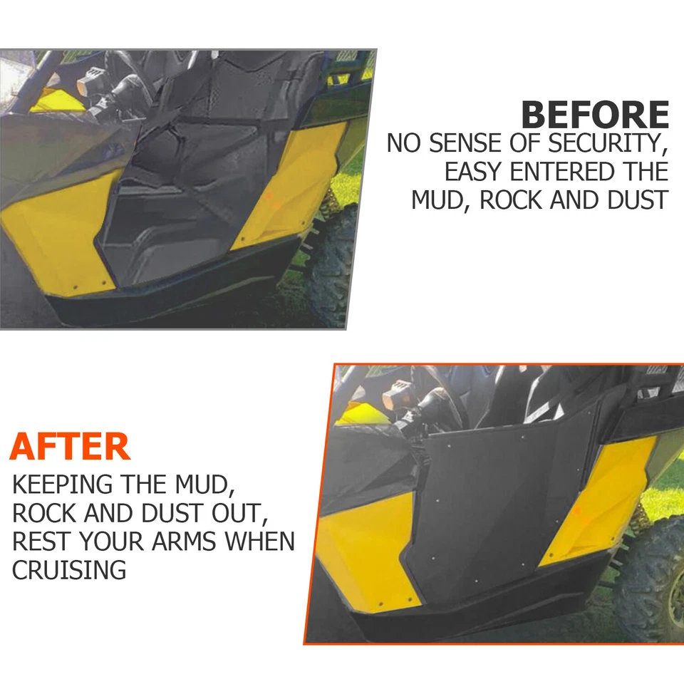 Par de puertas suicidas para CAN-AM Maverick/Commander 800 1000 UTV 2011-2020 Foto 4 de 4