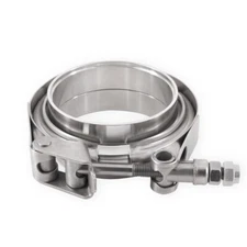 Mishimoto MMCLAMP-VS-25 Stainless Steel V-Band Clamp w/ Flanges, 2.5" (63.5mm)