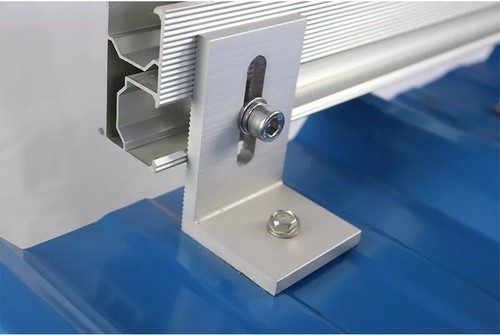 Solar Halterung L-Winkel Alu PV Befestigungsprofile Trapezblech Flachdach Dach - Bild 7 von 15