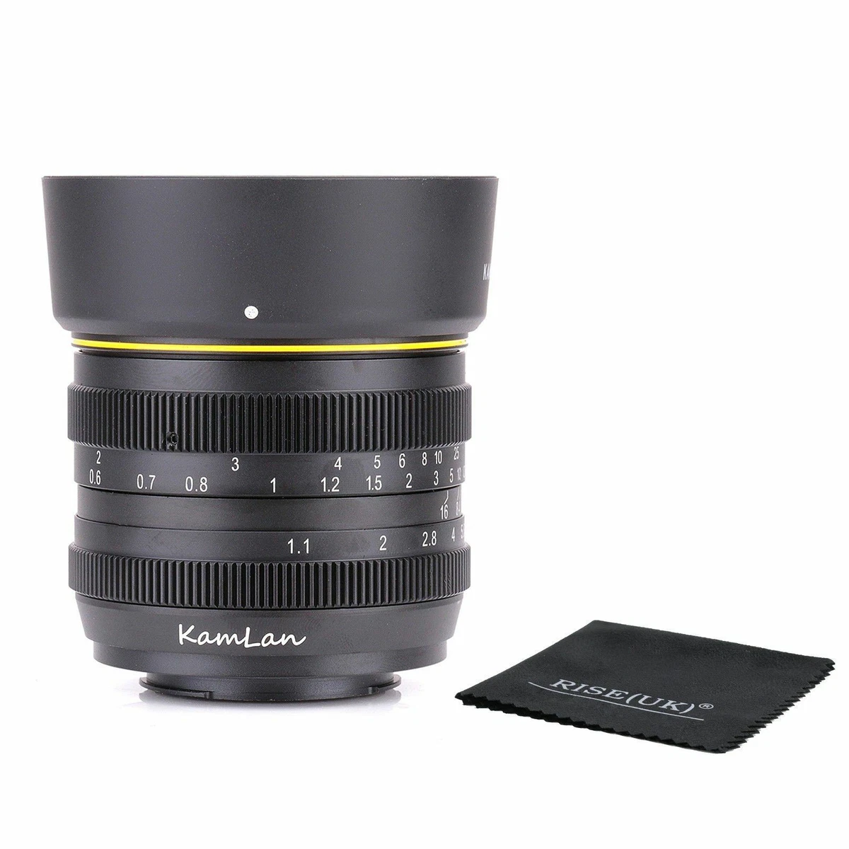 Kamlan 50mm F1.1 APS-C Large Aperture Manual Focus Lens for NEX E-Mount