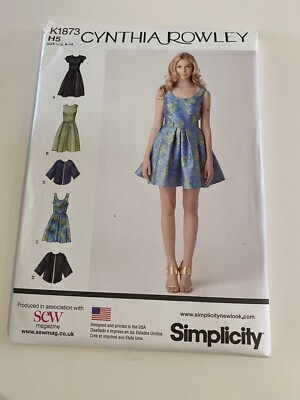 Simplicity Damen Cynthia Rowley Schnittmuster K1873