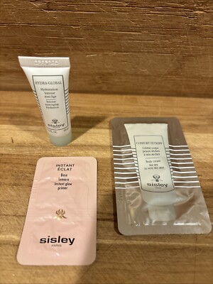 Sisley Paris Lot Of Hydration Anti Age, Comfort Extreme Crème, & Glow Primer 
