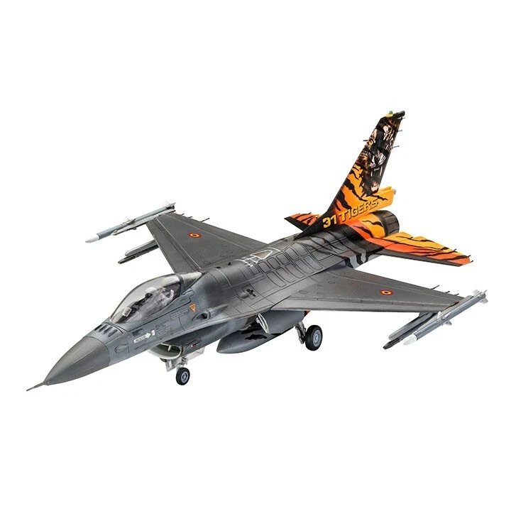 Revell #03860 1/72 F-16 MLU Fighting Falcon Tiger - Image 2 of 4