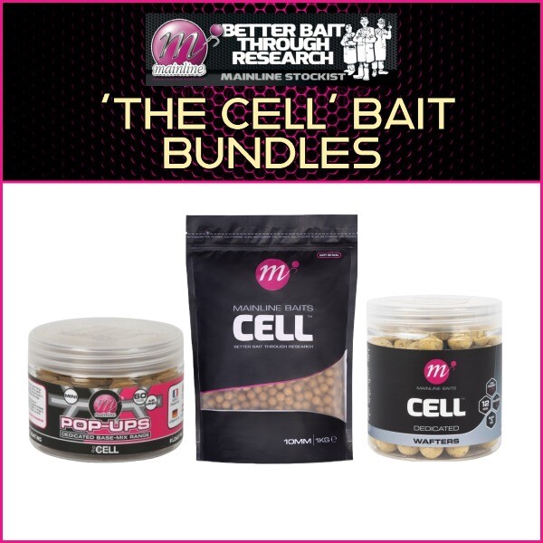 MAINLINE BAITS 'THE CELL' BAIT BUNDLES NEW CARP FISHING, BOILIES