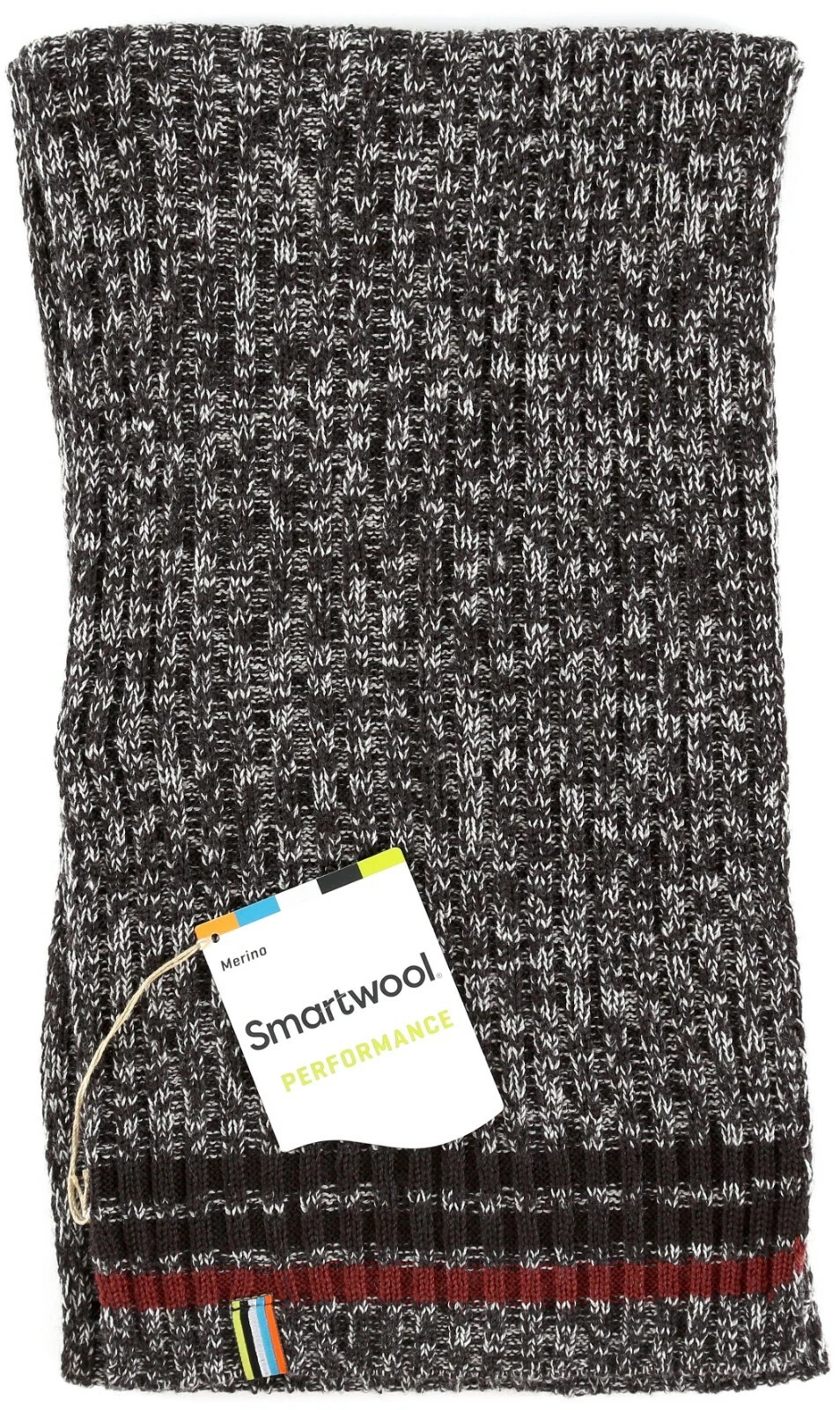 Smartwool L77851 Men's Chocolate Heather Thunder Creek Scarf One Size