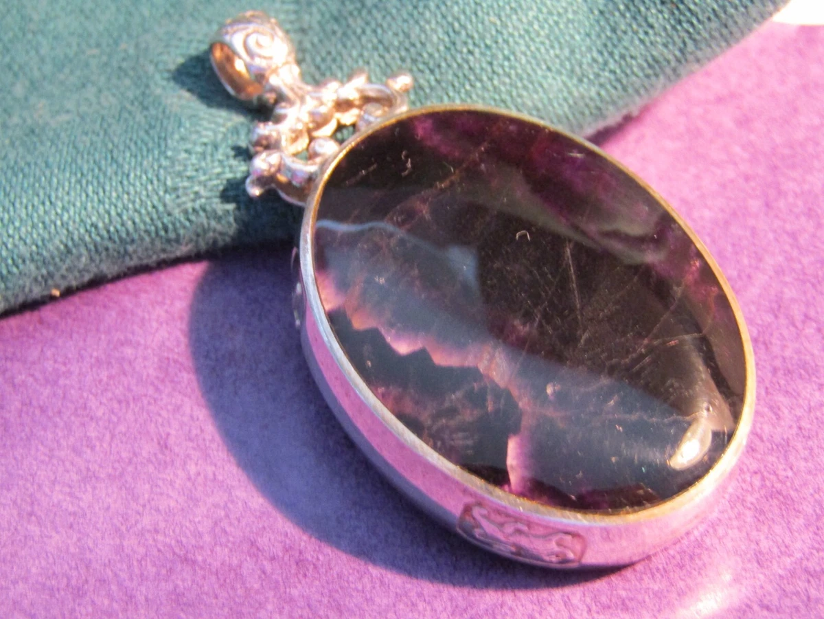 Blue john 2024 necklace silver