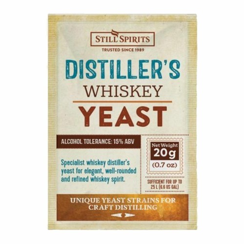 Still Spirits Distillers Whisky Hefe 20g für 25L 15% Vol.