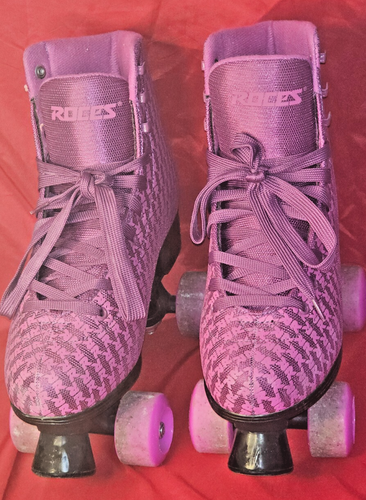 Roces Quad Roller Skates Size 6 EU40 Purple Lace Up Vintage 1990s - Picture 21 of 21