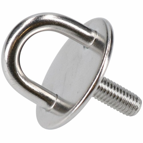Almohadilla redonda anillo de anclaje para ojos de acero inoxidable hilo M8 - Imagen 2 de 3