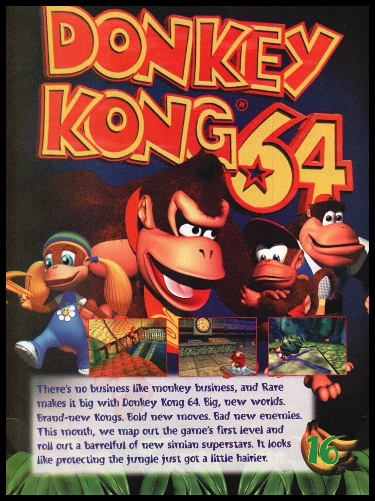Donkey kong 64 mini games 2025