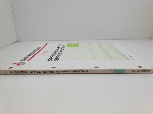 Mitsubishi Body Repair Manual SPACE RUNNER '99 SPACE WAGON '99 PBDE9802 - Picture 3 of 6