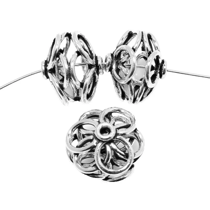 Rondelle Cuentas Para hacer Joyas envejecido