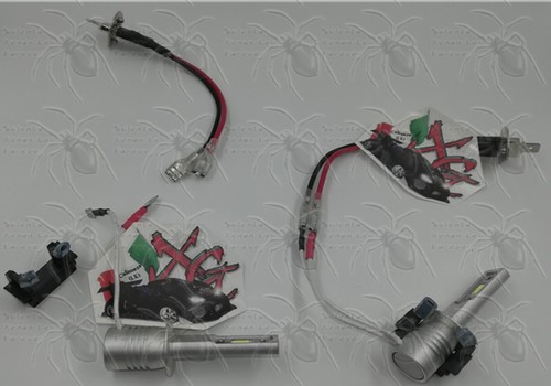 Kit Led H1 10000lm 6000K CANBUS + Portalampada x Abbaglianti Ford Fiesta MK8 - Foto 3 di 6
