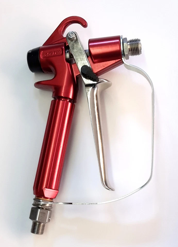 MARKENLOS Airless Pistole bis 500 bar Lackierpistole 1/4" G-Gew. 7/8" Spritzpistole NEU