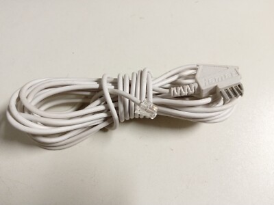 hama TAE Festnetz Anschlusskabel Kabel TAE-F Stecker Westernstecker 6P4C 4m weiß