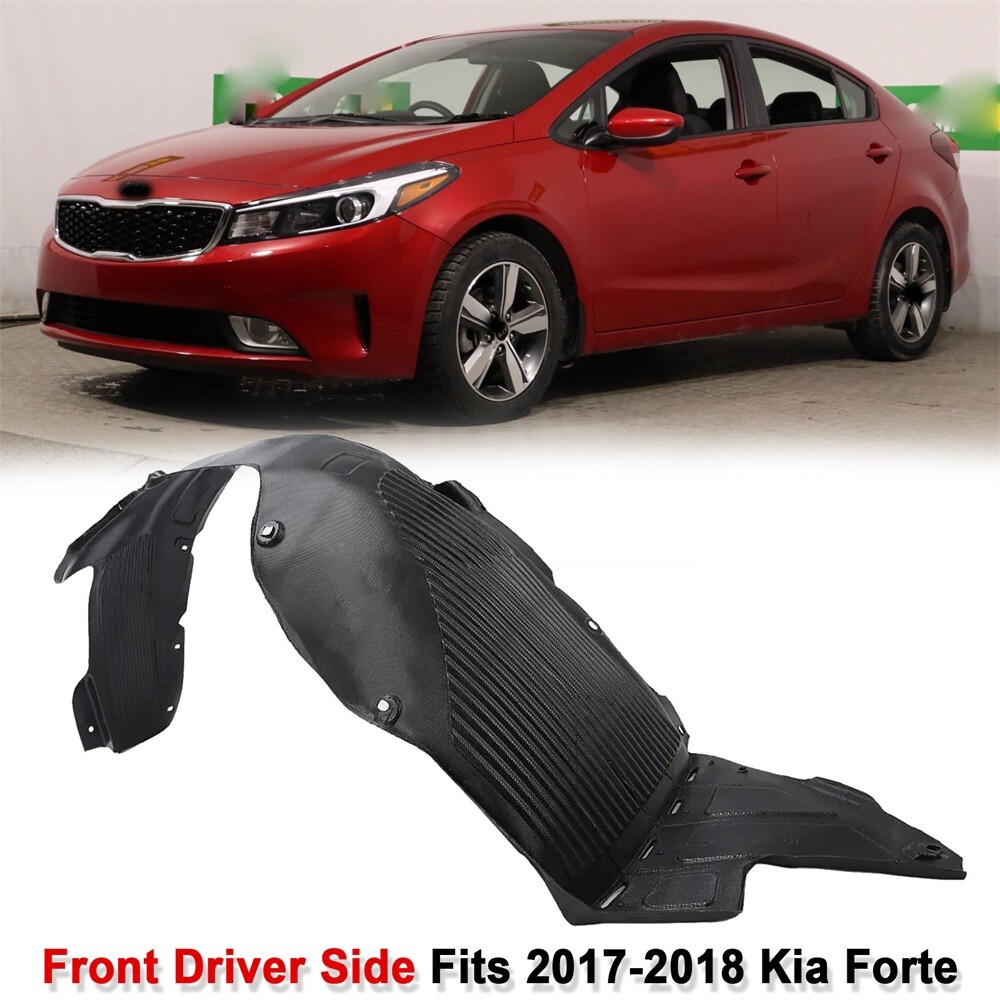 2017-2018 Kia Forte Left Front Inner Fender Liner Driver Side