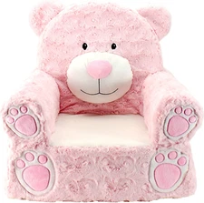 Animal Adventure | Sweet Seats | Pink Bear Children'S Plush Chair