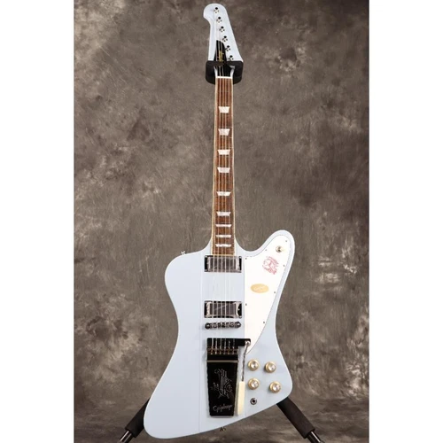 Epiphone Custom 1963 Firebird V Maestro Vibrola Frost Blue
