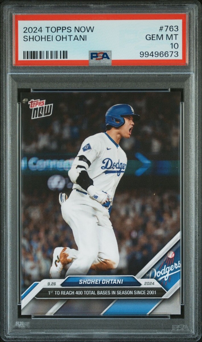 2024 TOPPS NOW 763 SHOHEI OHTANI PSA GEM MINT 10 | eBay