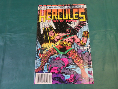 September 1982 Marvel Comics: Hercules #1 -What Fools These Immortals Be!