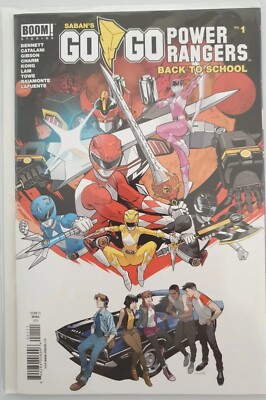 Saban s Go Go Power Rangers Back To School #1 Rare 2018 Comics Comic Con VGC NEW