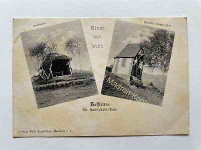 Postcard Hofstetten Hansjakobs-Ruhe once now 1911 Haslach Kinzigtal Ortenaukreis
