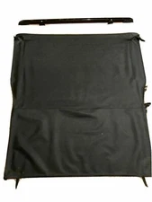 Safari Extended Bikini Top & Windshield Channel Black for 1997-2006 Wrangler TJ