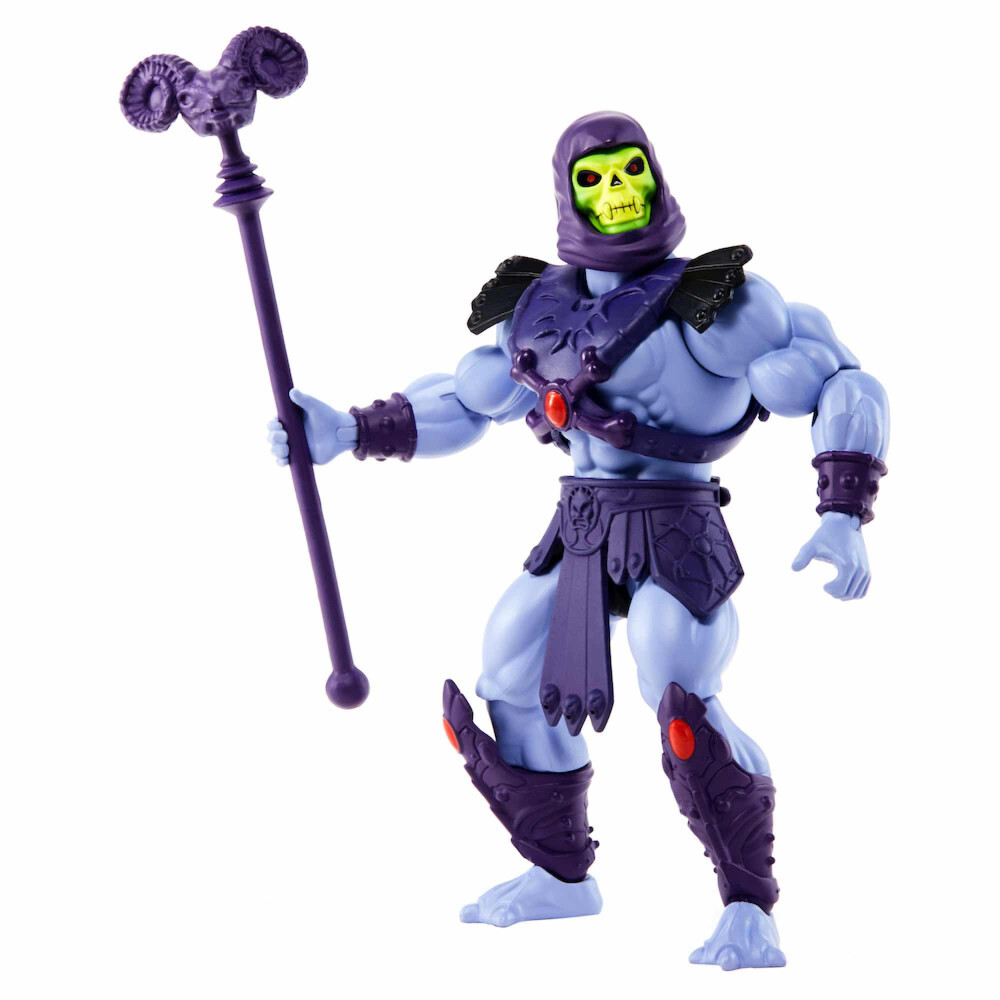 Skeletor 200X MOTU Origins jouet rétro collector avec mini bande dessinée incluse