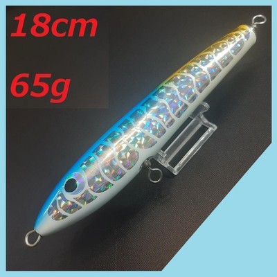 Complete reproduction !! Carpenter Gamma Wood Diving Pencil 65g Handcraft Lure