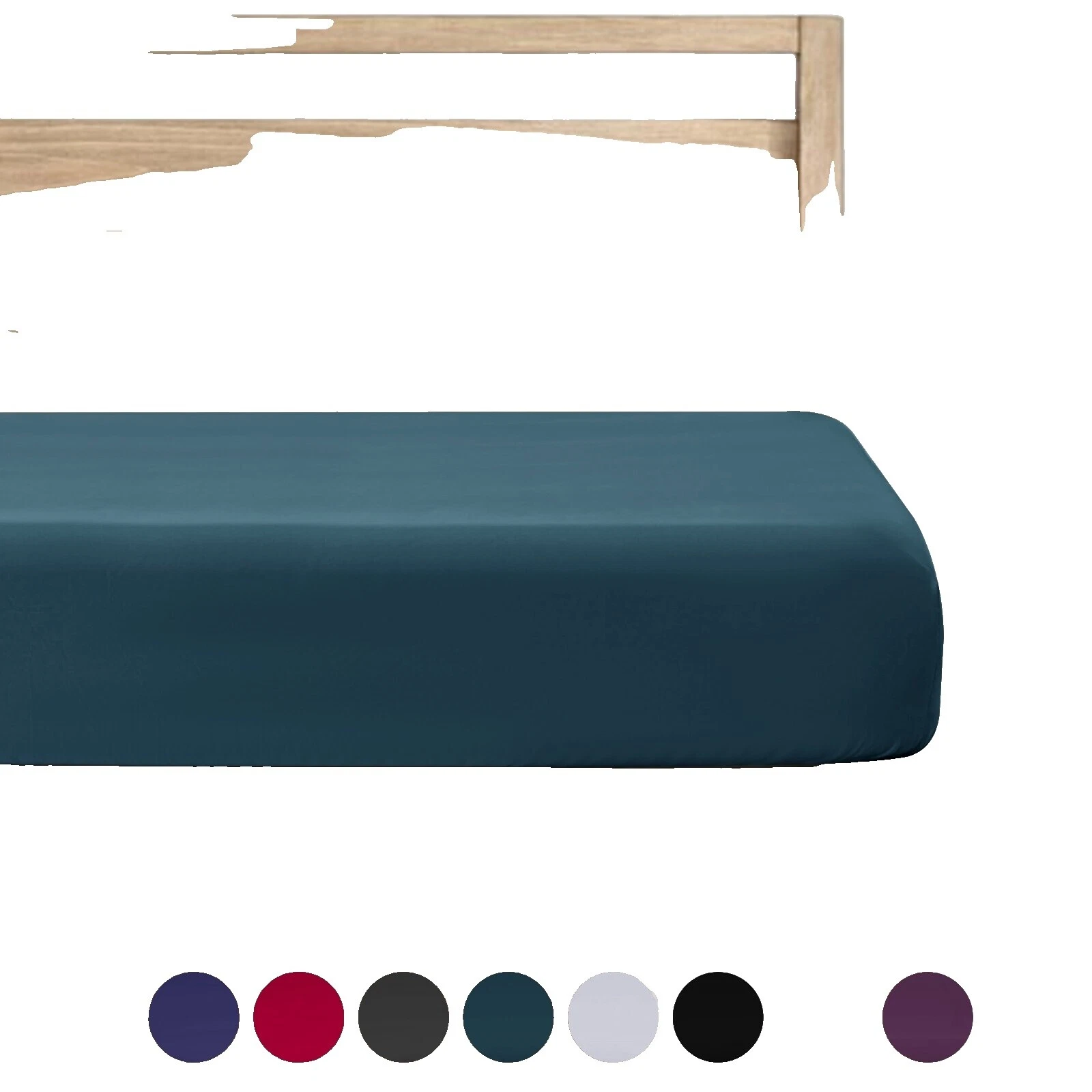 Bed Sheets Embroidered Fitted Sheets