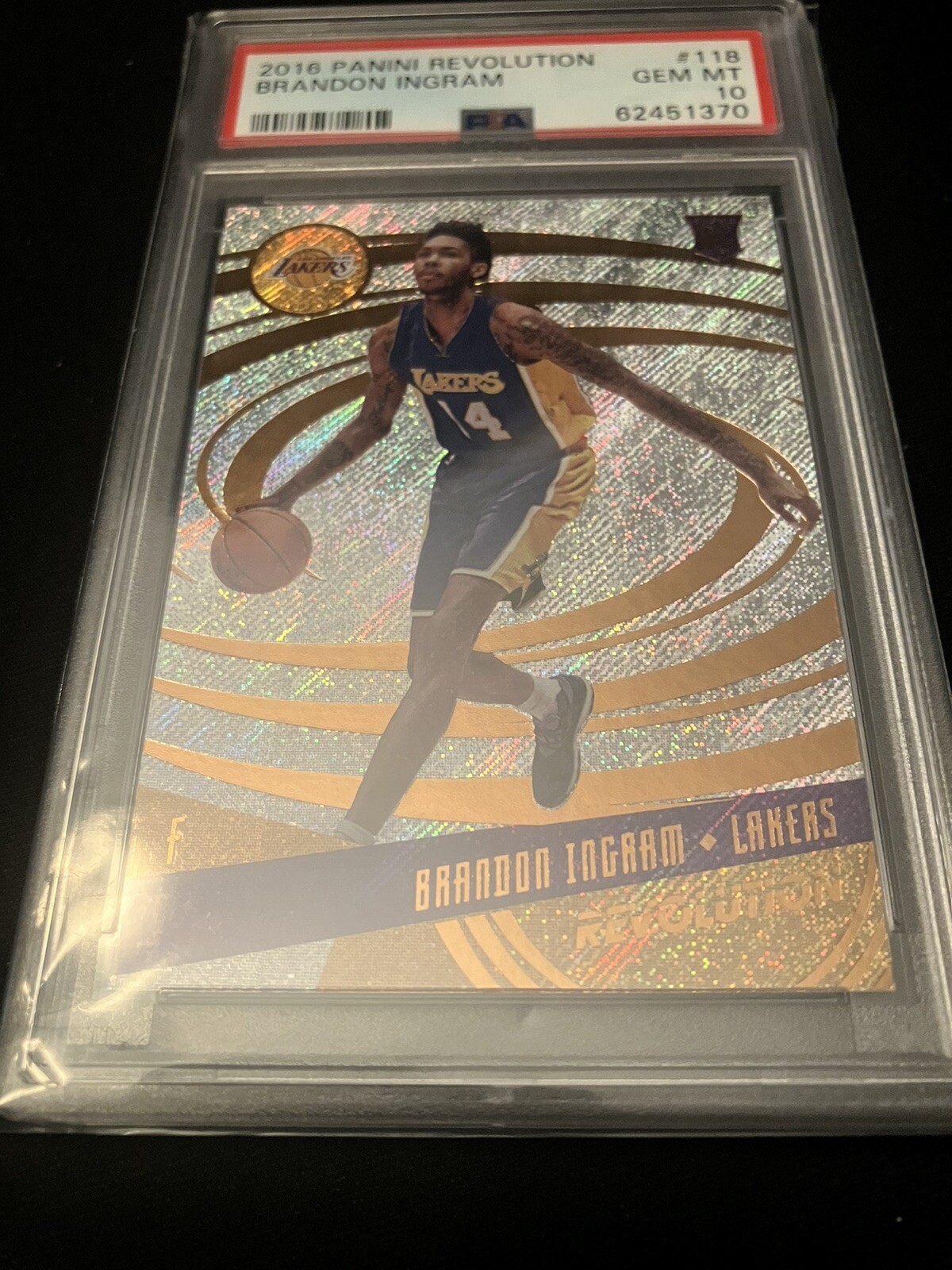 2016 Panini Revolution Base Brandon Ingram Rookie #118 PSA 10 - POP 48