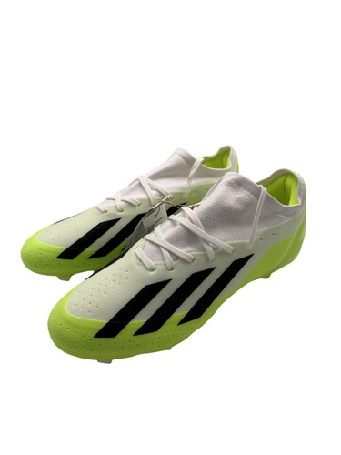 Adidas X CrazyFast.3 FG Fußballschuhe weiß/gelb – UK-Größe 9,5