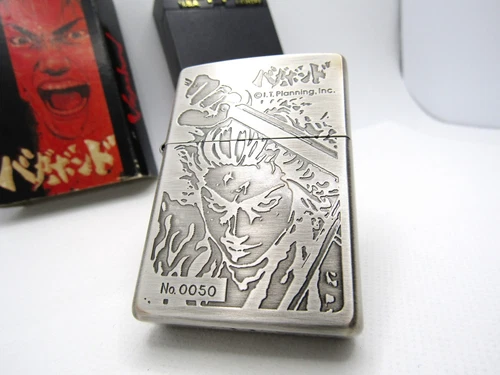 Vagabond Miyamoto Musashi Limited No.0050 Takehiko Inoue Zippo 1999 MIB Rare