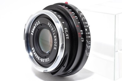 Top Mint] Voigtlander Color Skopar 35mm f2.5 PII VM Lens Leica M