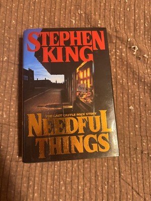 Stephen King NEEDFUL THINGS First Edition/1st Print  1991 Hardcover, Dust Jacket