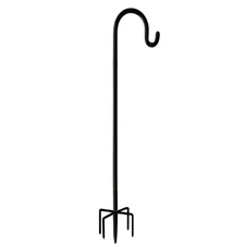 48inch Outdoor Shepherd'S Hook, Heavy Duty Bird Feeder Post for Hanging4830