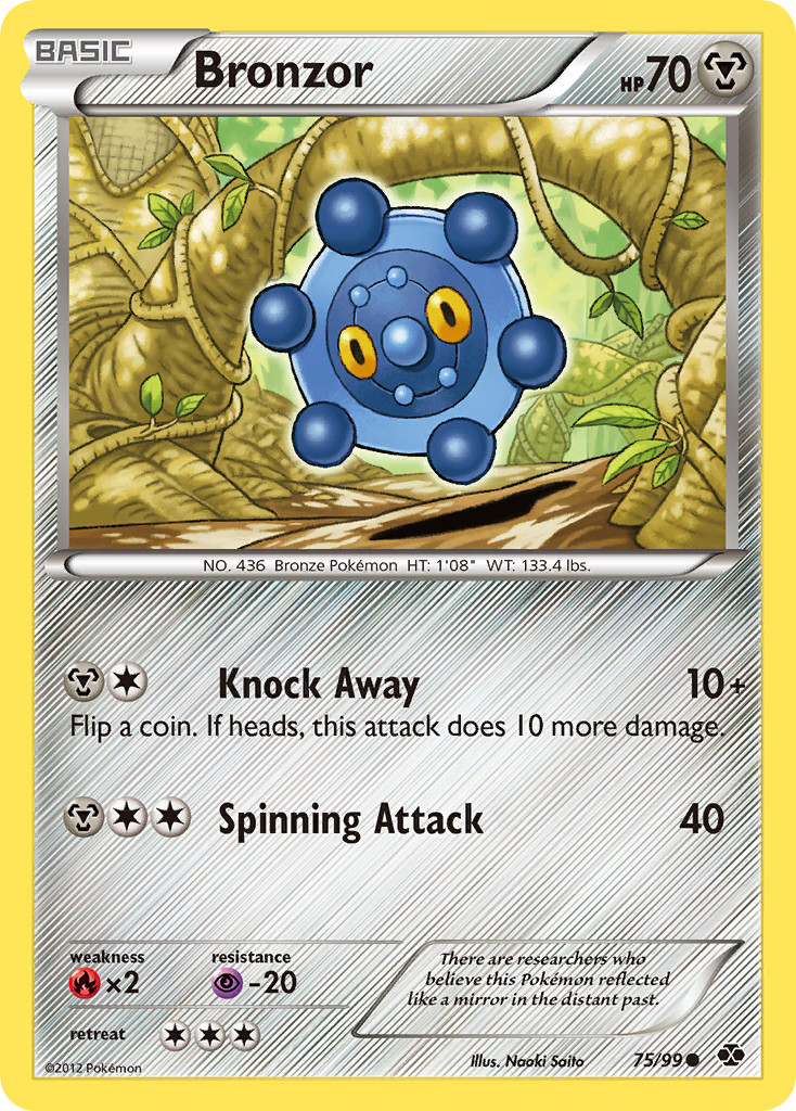 Bronzor 75/99 C Next Destinies Pokemon NM/M