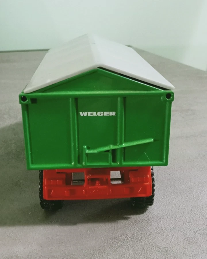 SIKU 1:32 - 2872 - RIMORCHIO, TRAILER WELGER CON COPERTURA - Immagine 3 di 4