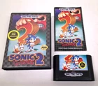 Sonic the Hedgehog 2 (SEGA Genesis, 1992) Complete Game CIB - VGC Tested