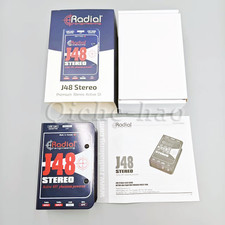 1Set Radial Engineering J48 Active 48V Phantom Powered Direct Box US Shipping