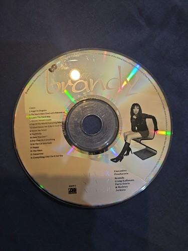 Brandy Never Say Never (CD) DISC ONLY - Picture 2 of 2