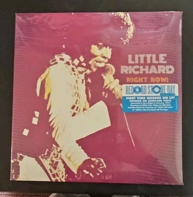 Little Richard   Right Now! Vinyl LP SEALED Omnivore RSD Hype Sticker 