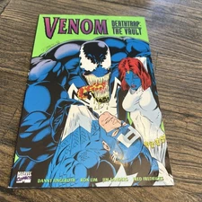 Venom Deathtrap The Vault #1 Embossed Marvel (1993) High Grade NM/NM+🕷🔥